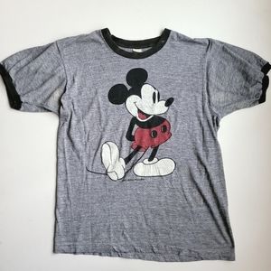 Vintage 70's/80's Ringer Tee Mickey Mouse Disney